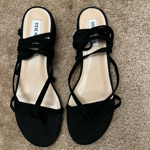 Steve Madden Shoes Lace Up Sandals With Tiny Heel Poshmark